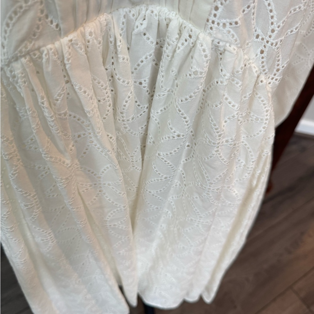 Acler White Eyelet Dress 10 - Picture 11 of 15